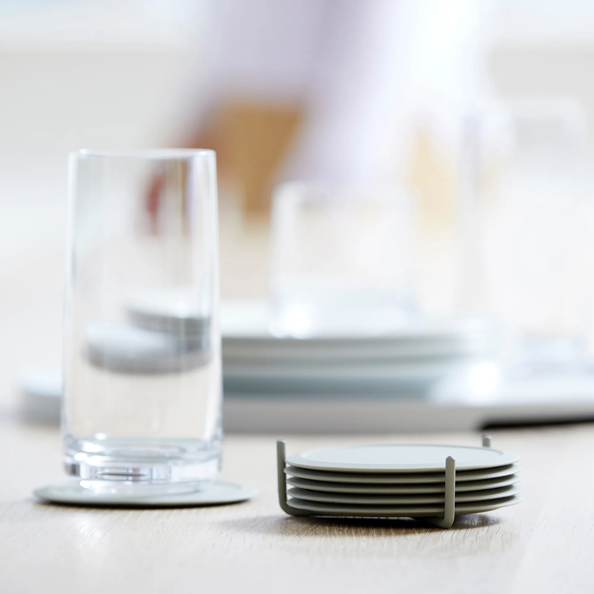 6 Posavasos con soporte Singles, Mud Zone Denmark