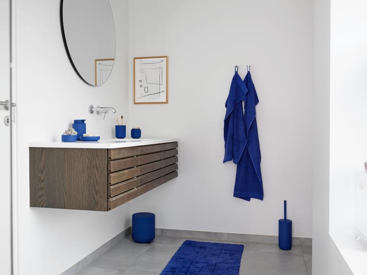 Alfombrilla de baño Tiles, Indigo Blue Zone Denmark