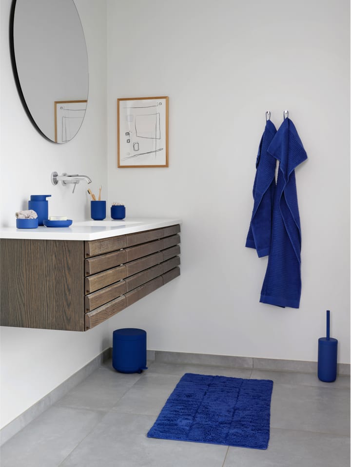 Alfombrilla de baño Tiles, Indigo Blue Zone Denmark