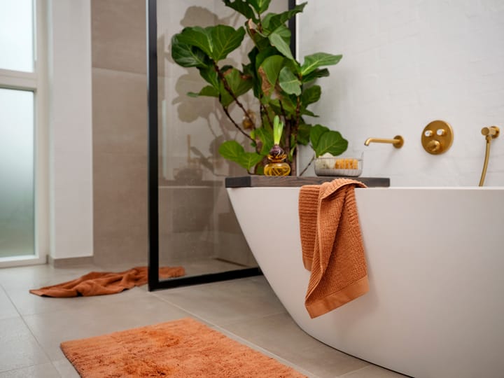 Alfombrilla de baño Tiles, Mandarine Zone Denmark