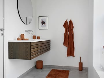 Alfombrilla de baño Tiles - Terracotta - Zone Denmark