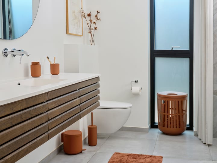 Alfombrilla de baño Tiles, Terracotta Zone Denmark