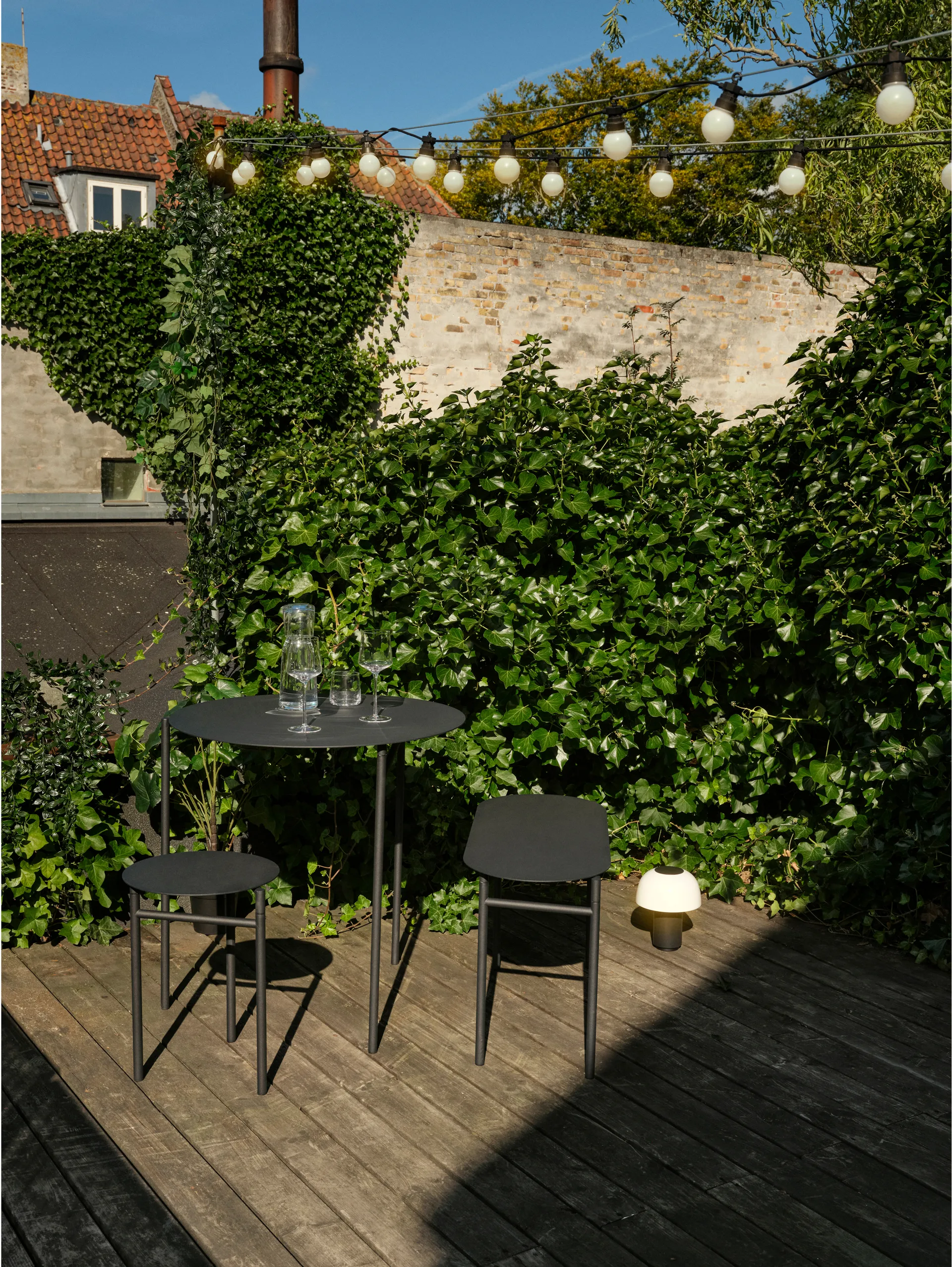 Banco Disc 33x80 cm, Black Zone Denmark