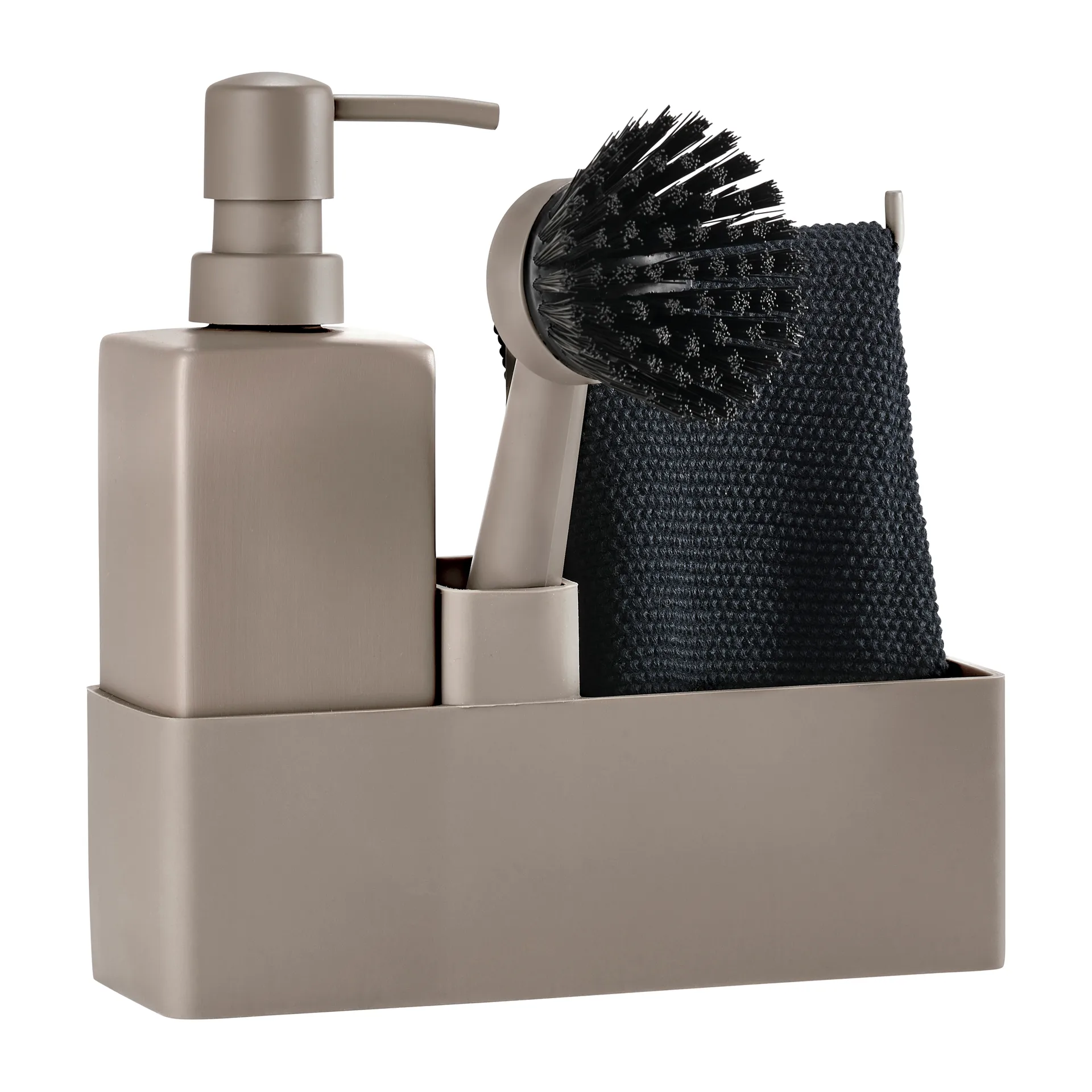 Caja organizadora fregadero con bayeta Zone Denmark, Taupe Zone Denmark