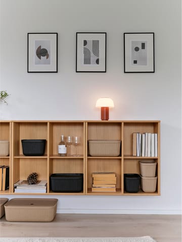 Cajas de almacenamiento Pulp 32x48 cm 2-pack - Natural Brown - Zone Denmark