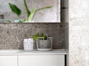 Cesta Inu 20x20 cm - Soft grey - Zone Denmark