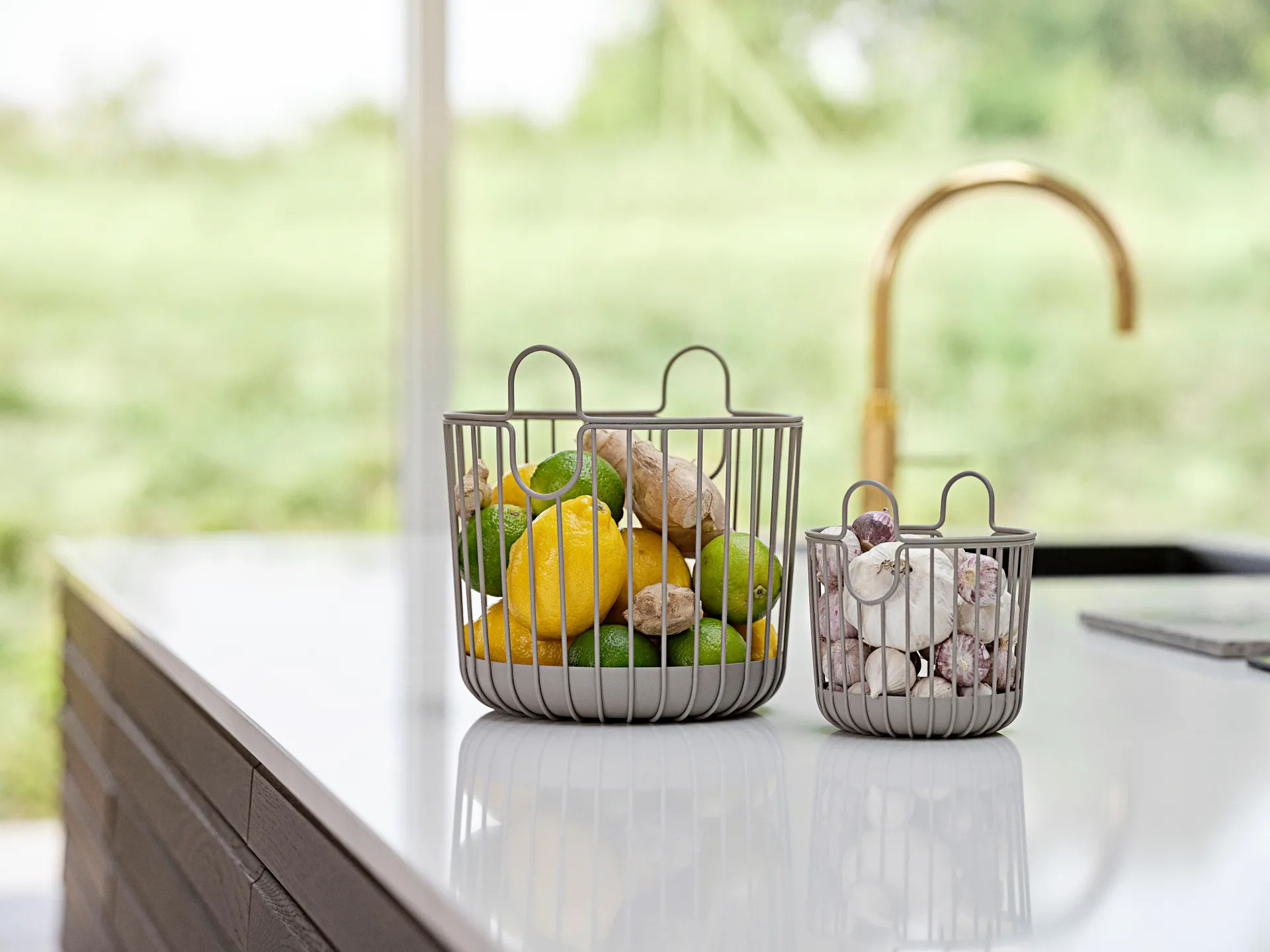 Cesta Inu 20x20 cm, Taupe Zone Denmark