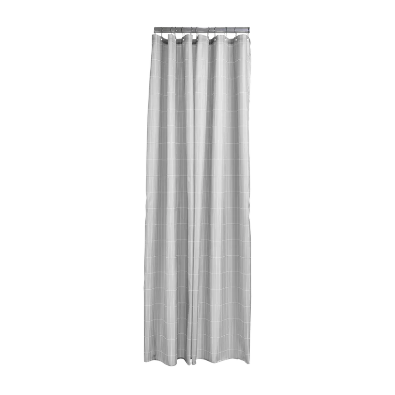 Cortina de baño Tiles 180x200 cm, Soft grey Zone Denmark