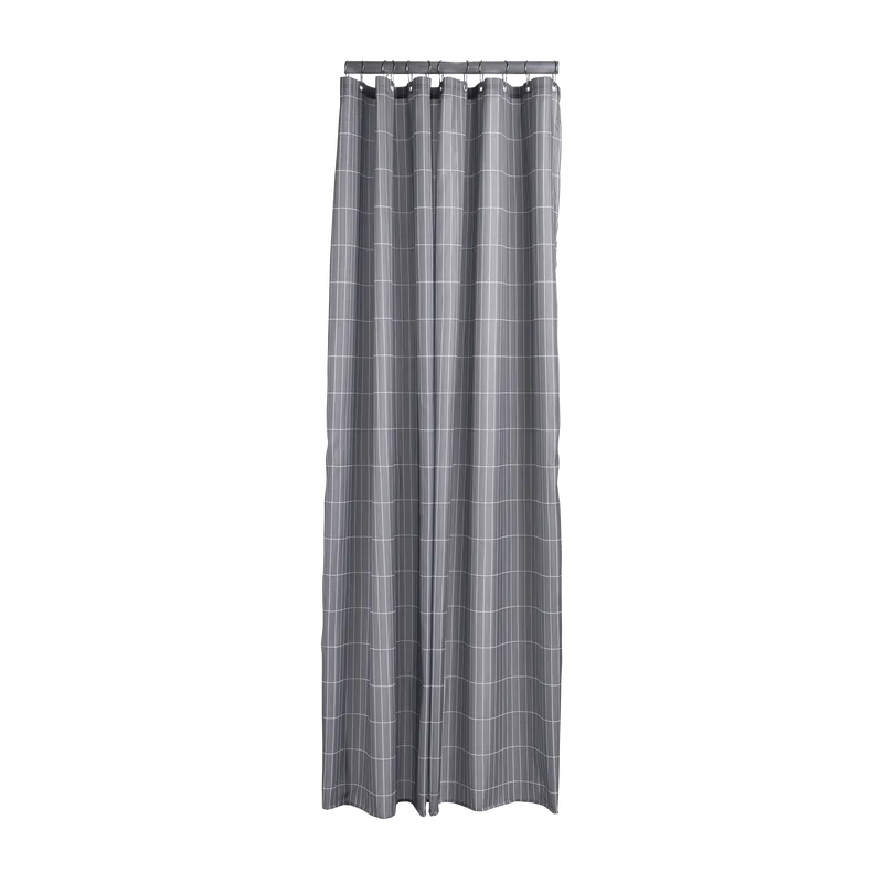 Cortina de baño Zone Denmark 180x200 cm, Slate grey tiles Zone Denmark
