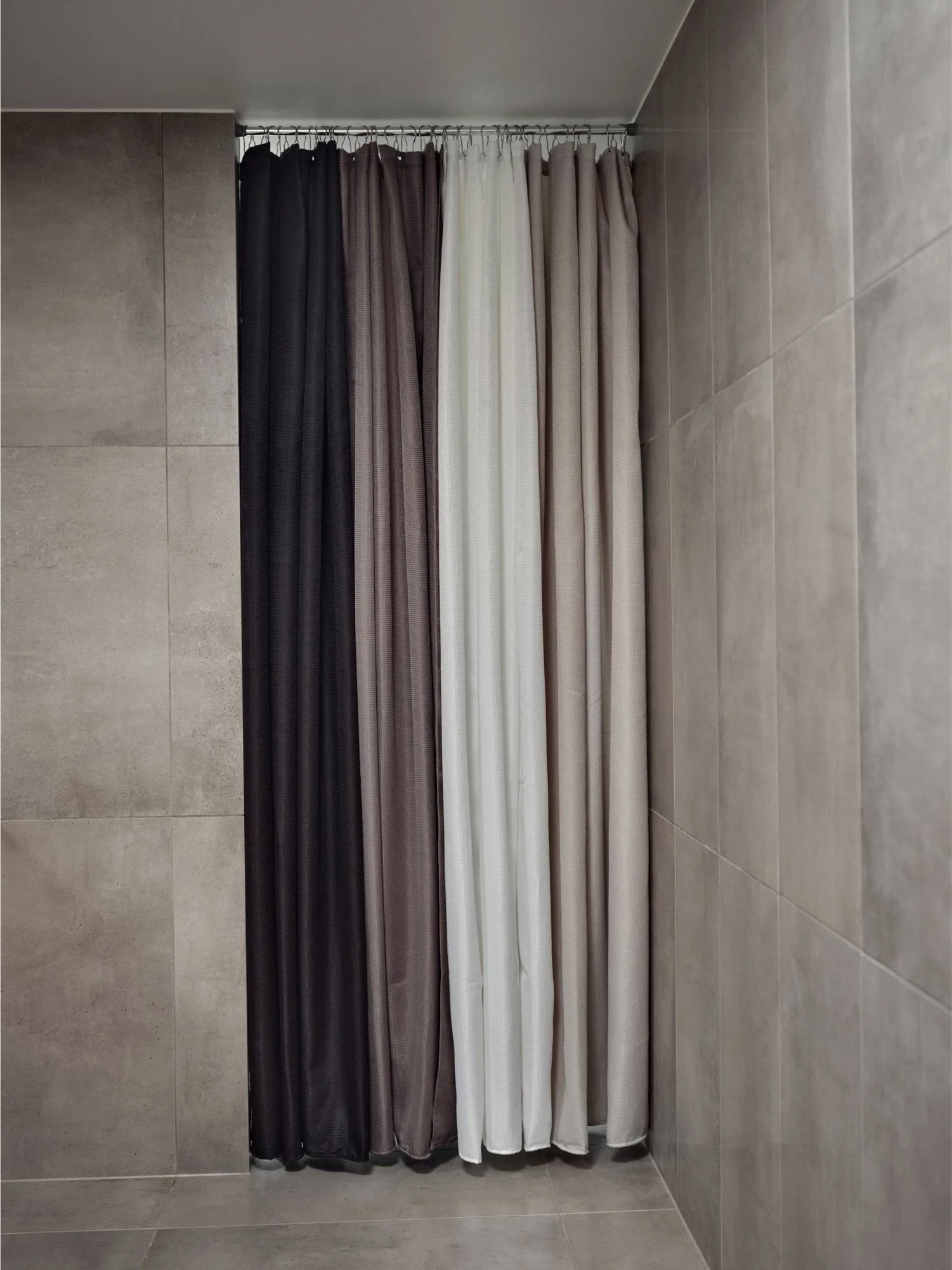 Cortina de ducha Lux, Black, 200x220 cm Zone Denmark