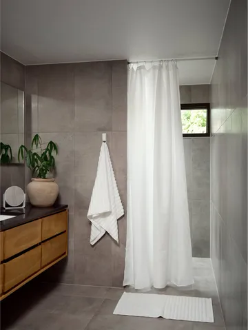 Cortina de ducha Lux - White, 180x220 cm - Zone Denmark