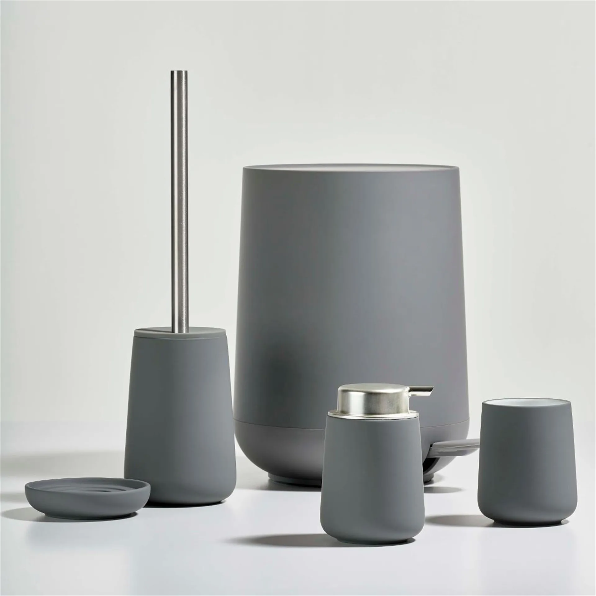 Escobilla de baño Nova, gris Zone Denmark