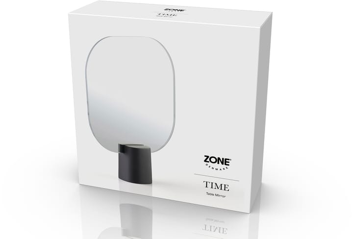 Espejo de mesa Time 26,5 cm, Black Zone Denmark