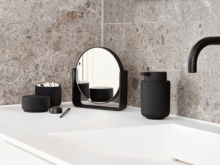 Espejo de mesa Ume con 5x aumento 19x19,5 cm, Black Zone Denmark