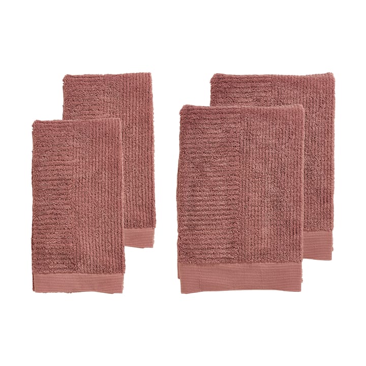 Juego de toallas Classic 4 piezas - Peach red - Zone Denmark