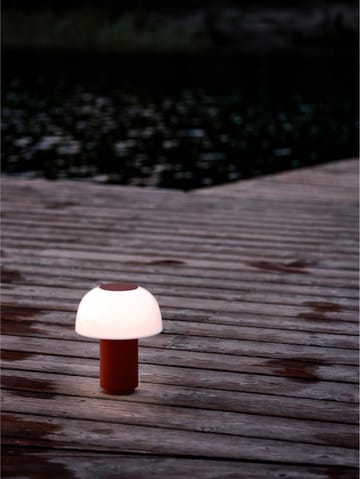 Lámpara de mesa portátil Harvest Moon portátil 22 cm - Terracotta - Zone Denmark