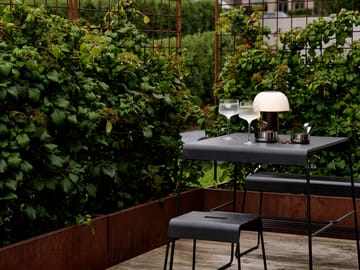 Mesa A-café table outdoor - Black - Zone Denmark