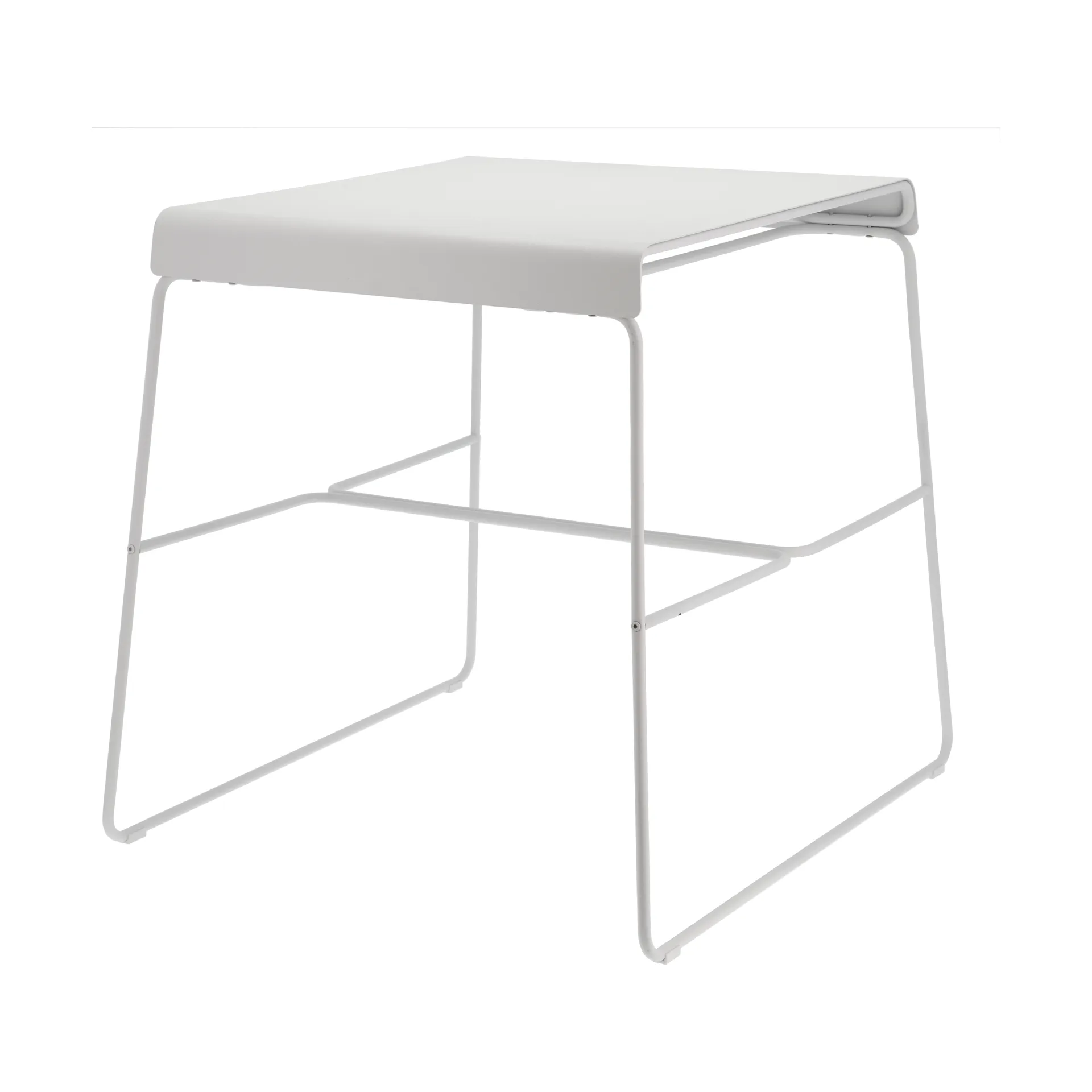 Mesa A-café table outdoor, Soft Grey Zone Denmark