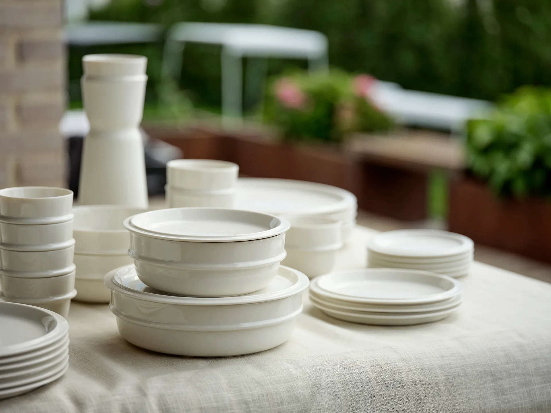 Plato Eau Ø20 cm, Offwhite Zone Denmark