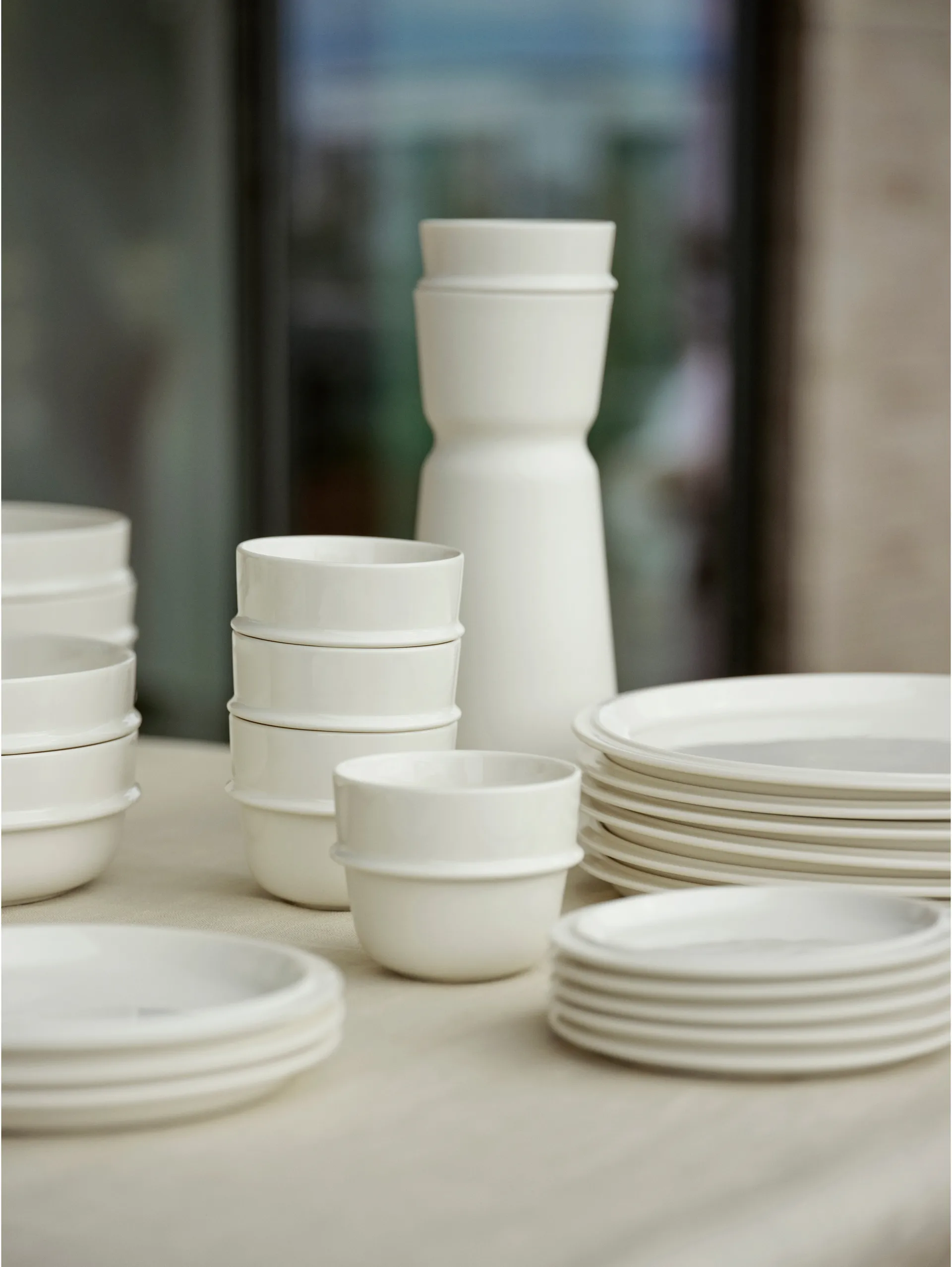 Plato Eau Ø24 cm, Offwhite Zone Denmark