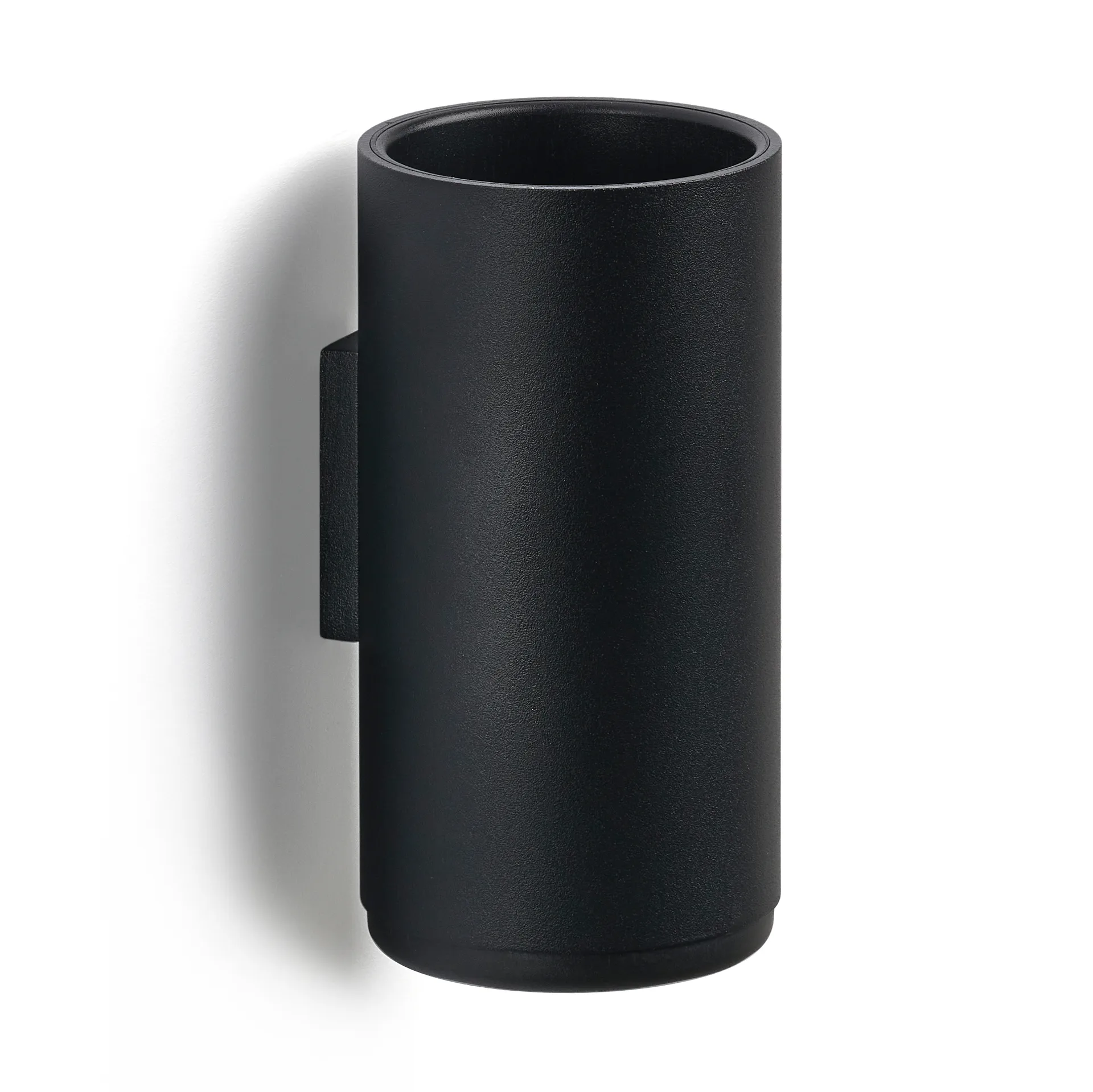 Portacepillos de dientes de pared RIM 13,6 cm, Black Zone Denmark