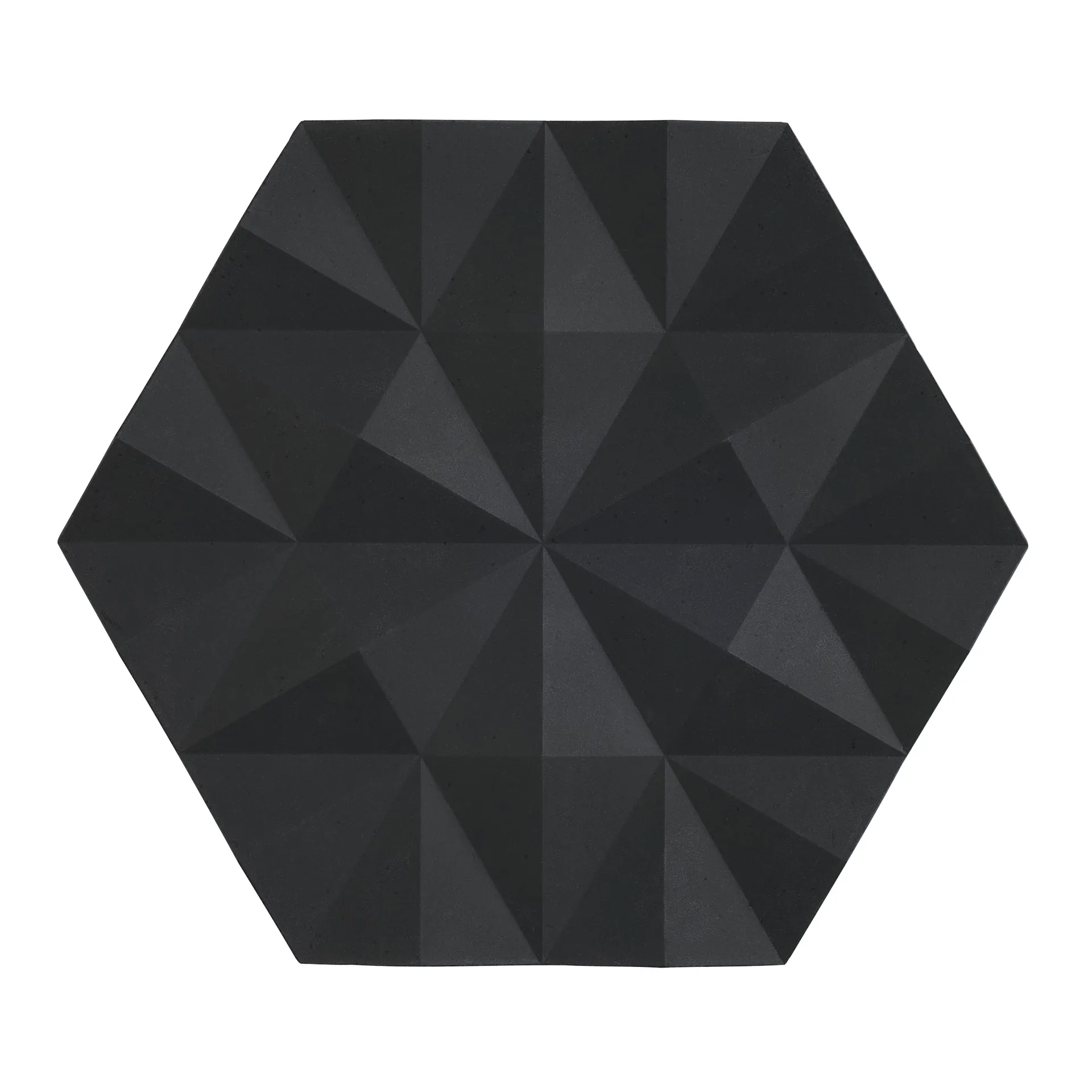 Salvamanteles Ori Facet 14x16 cm, Black Zone Denmark