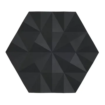 Salvamanteles Ori Facet 14x16 cm - Black - Zone Denmark