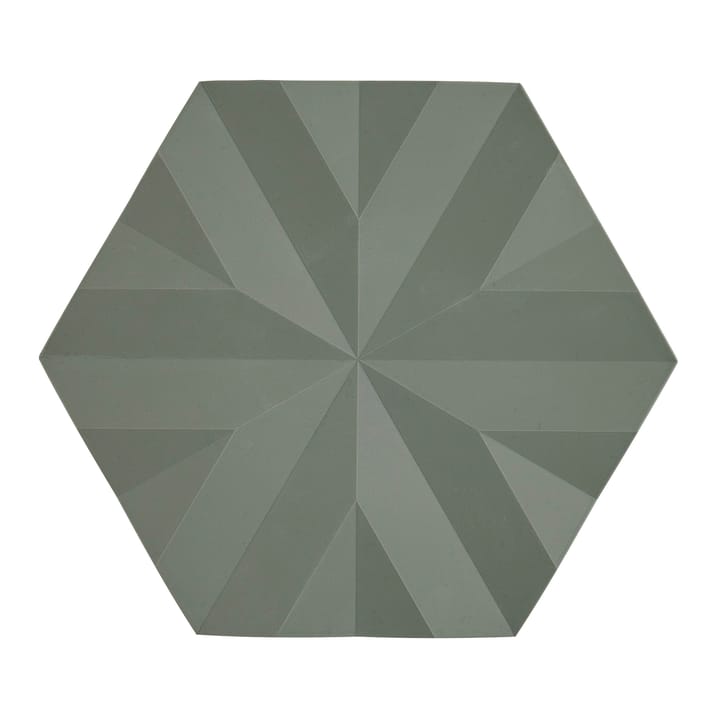 Salvamanteles Ori Flake 14x16 cm, Olive taupe Zone Denmark