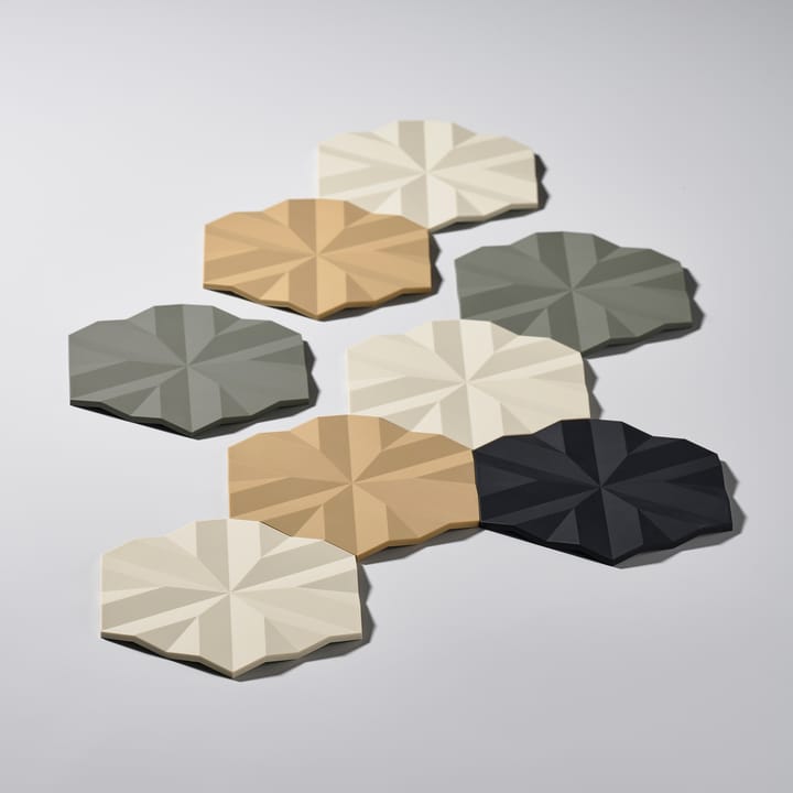 Salvamanteles Ori Flake 14x16 cm, Olive taupe Zone Denmark