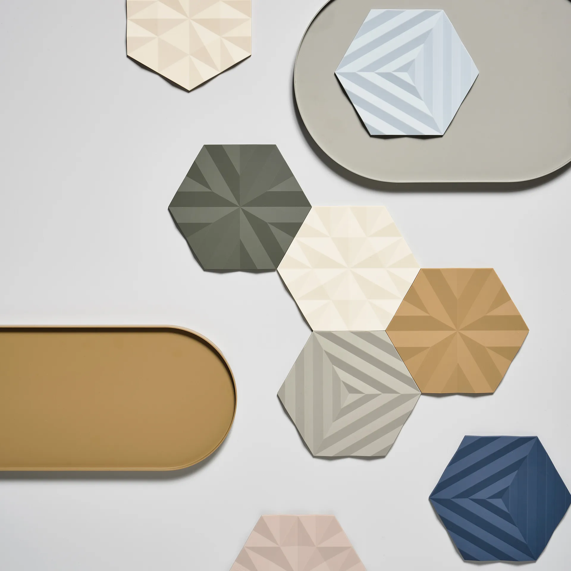 Salvamanteles Ori Fold 14x16 cm, Denim Zone Denmark