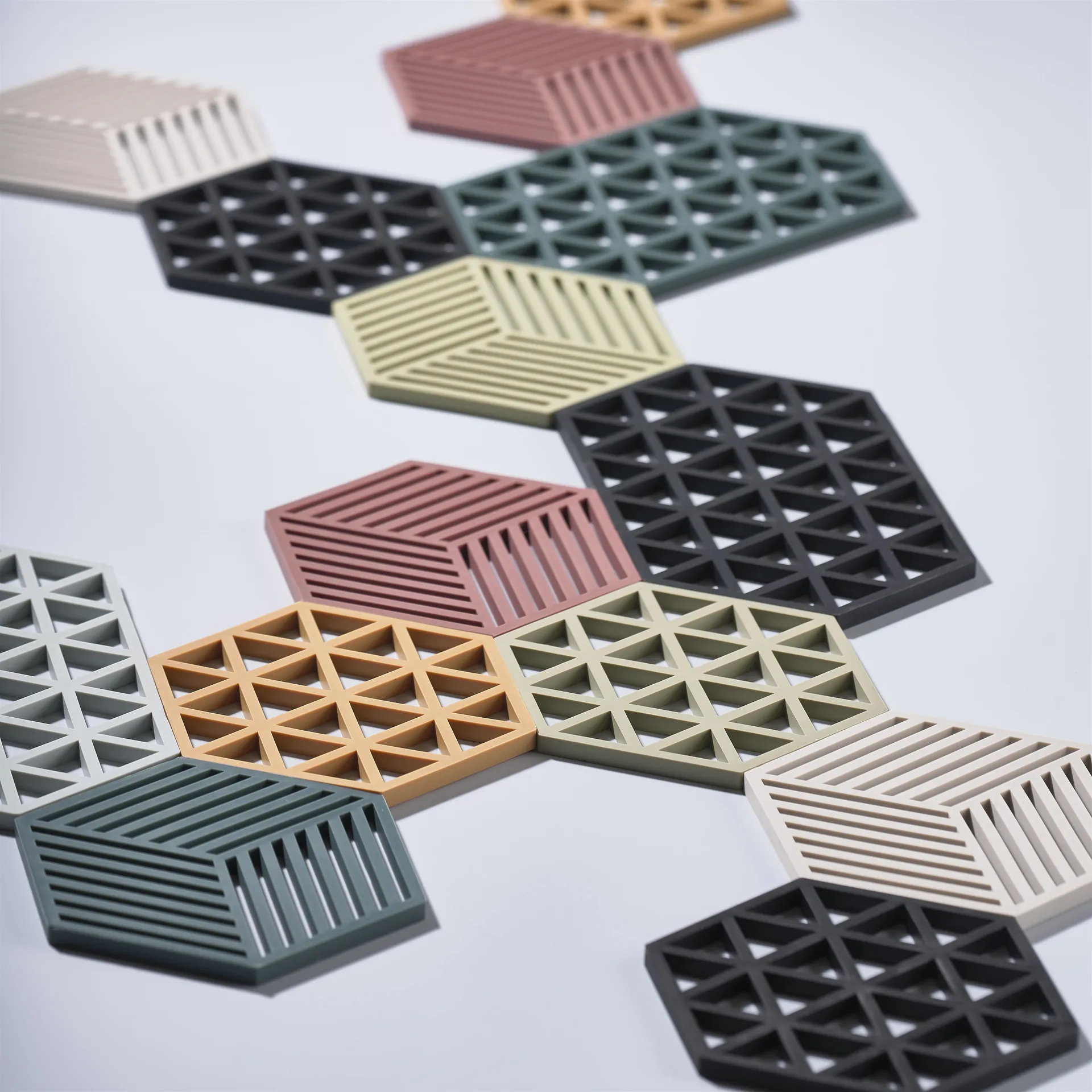 Salvamanteles Triangle, cool grey (gris) Zone Denmark