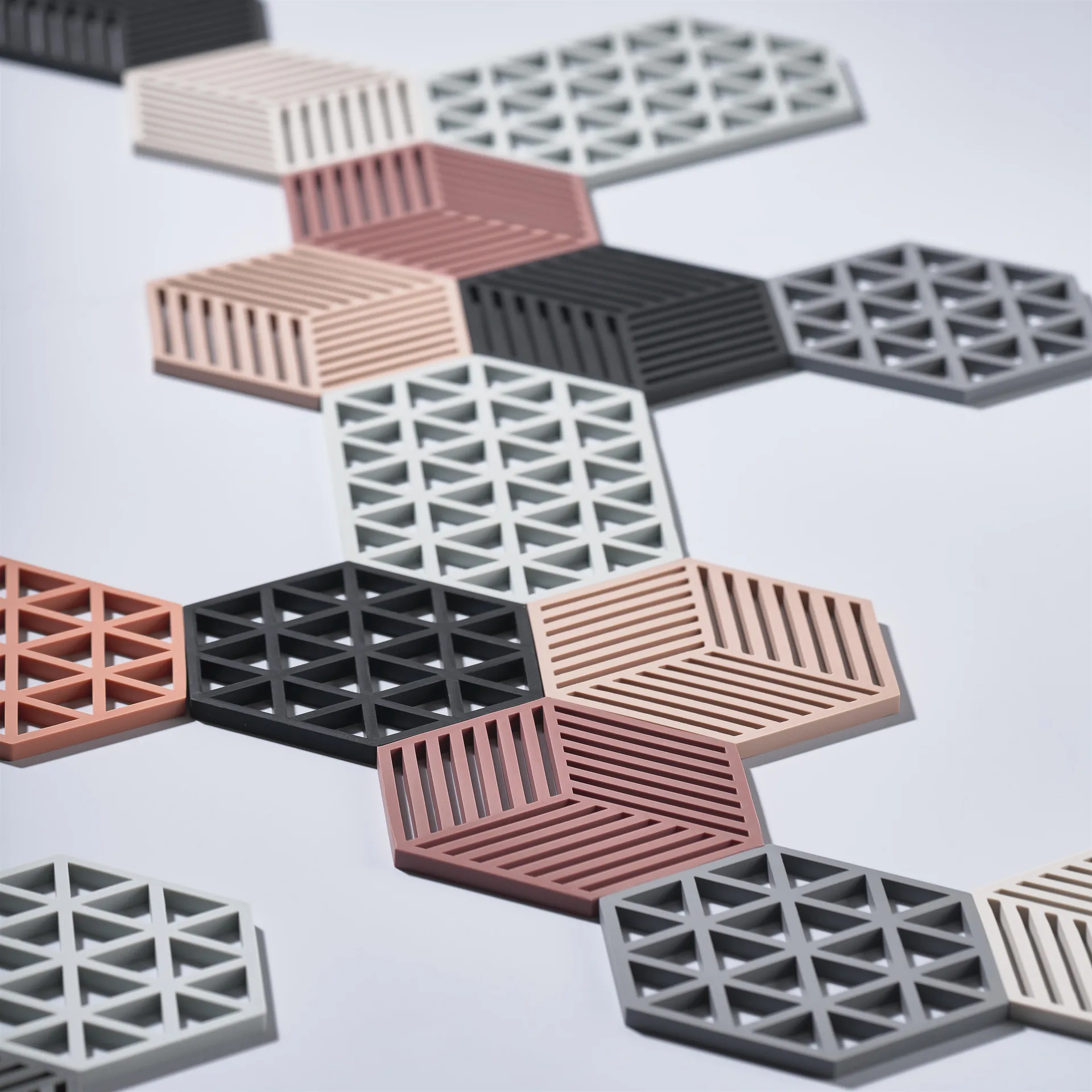 Salvamanteles Triangle, cool grey (gris) Zone Denmark