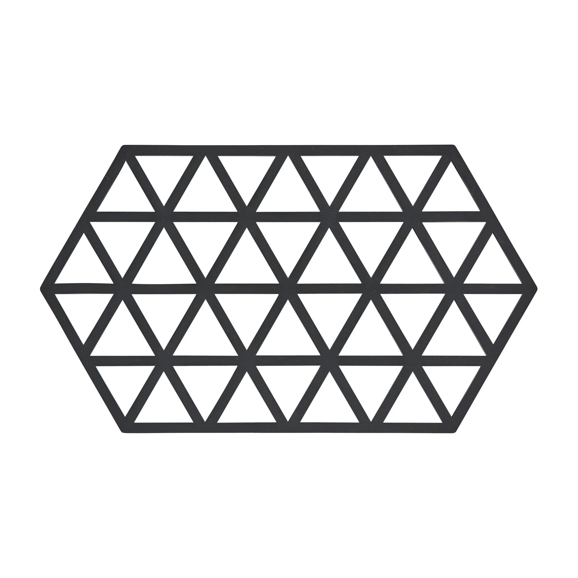 Salvamanteles Triangles 14x24 cm, Black Zone Denmark