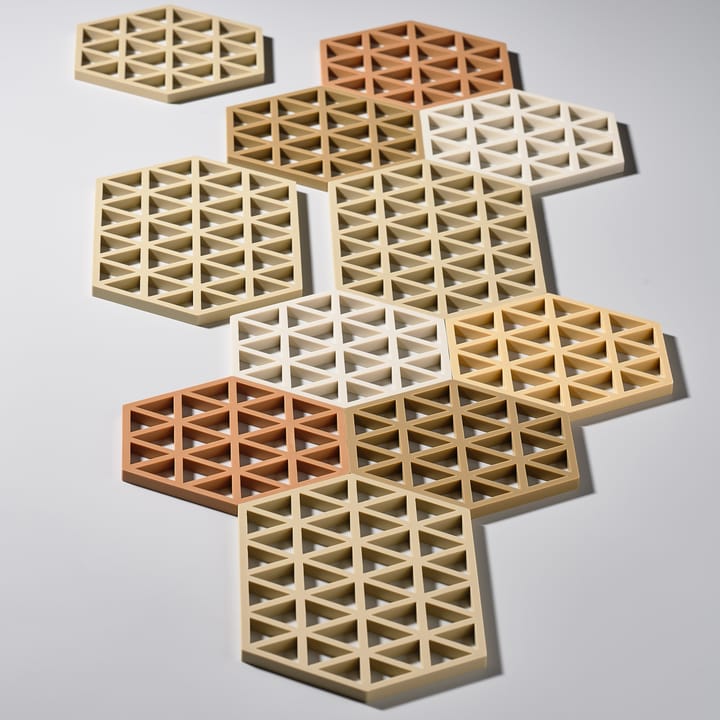 Salvamanteles Triangles 14x24 cm, Warm sand Zone Denmark