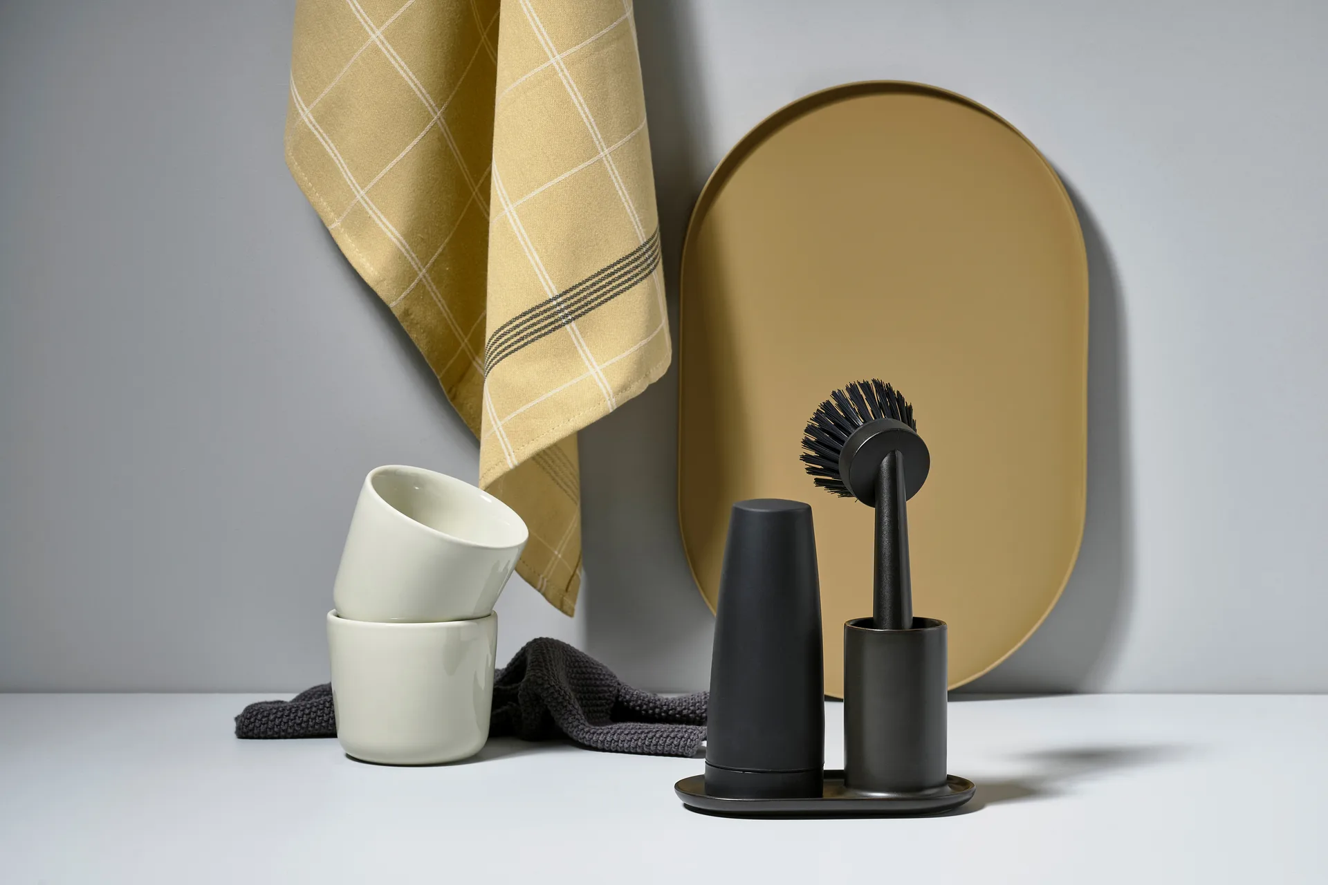 Set de limpiar platos Singles 15x22 cm, Black Zone Denmark