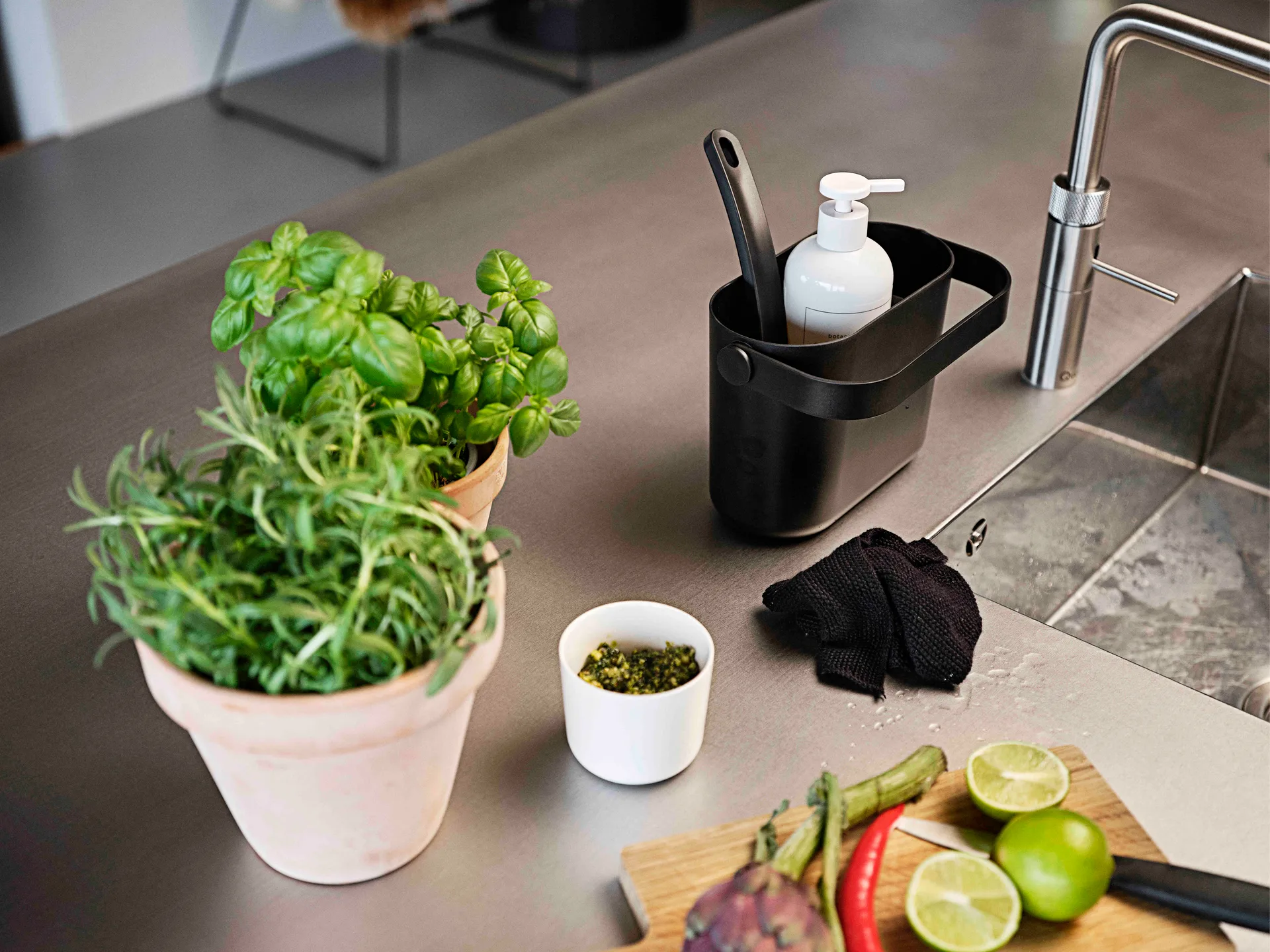 Set de limpieza Circular 3 piezas, Black Zone Denmark