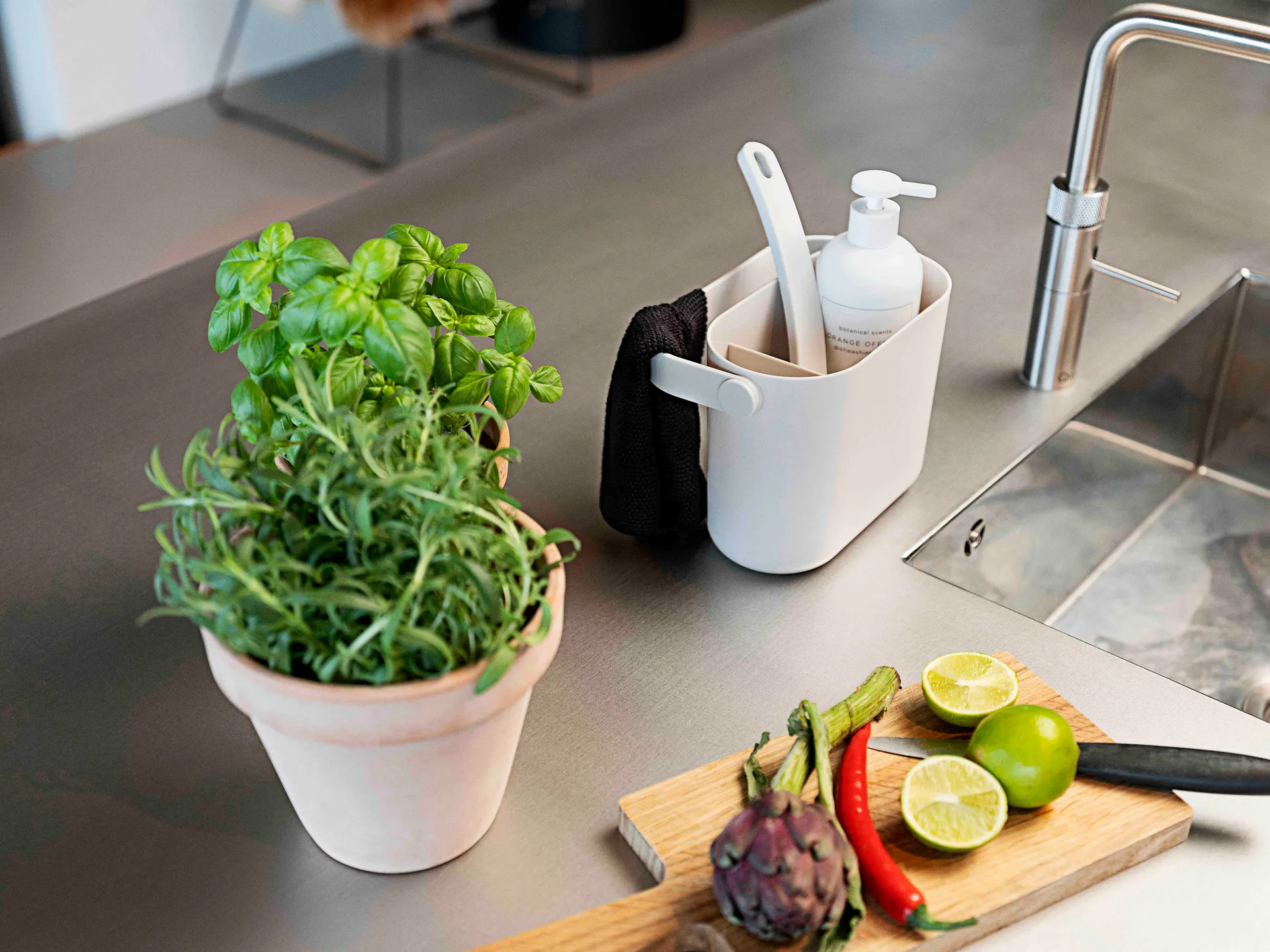 Set de limpieza Circular 3 piezas, Warm grey Zone Denmark