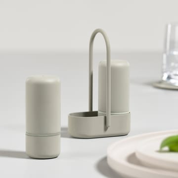 Set de salero y pimentero Zone Singles - Warm grey - Zone Denmark