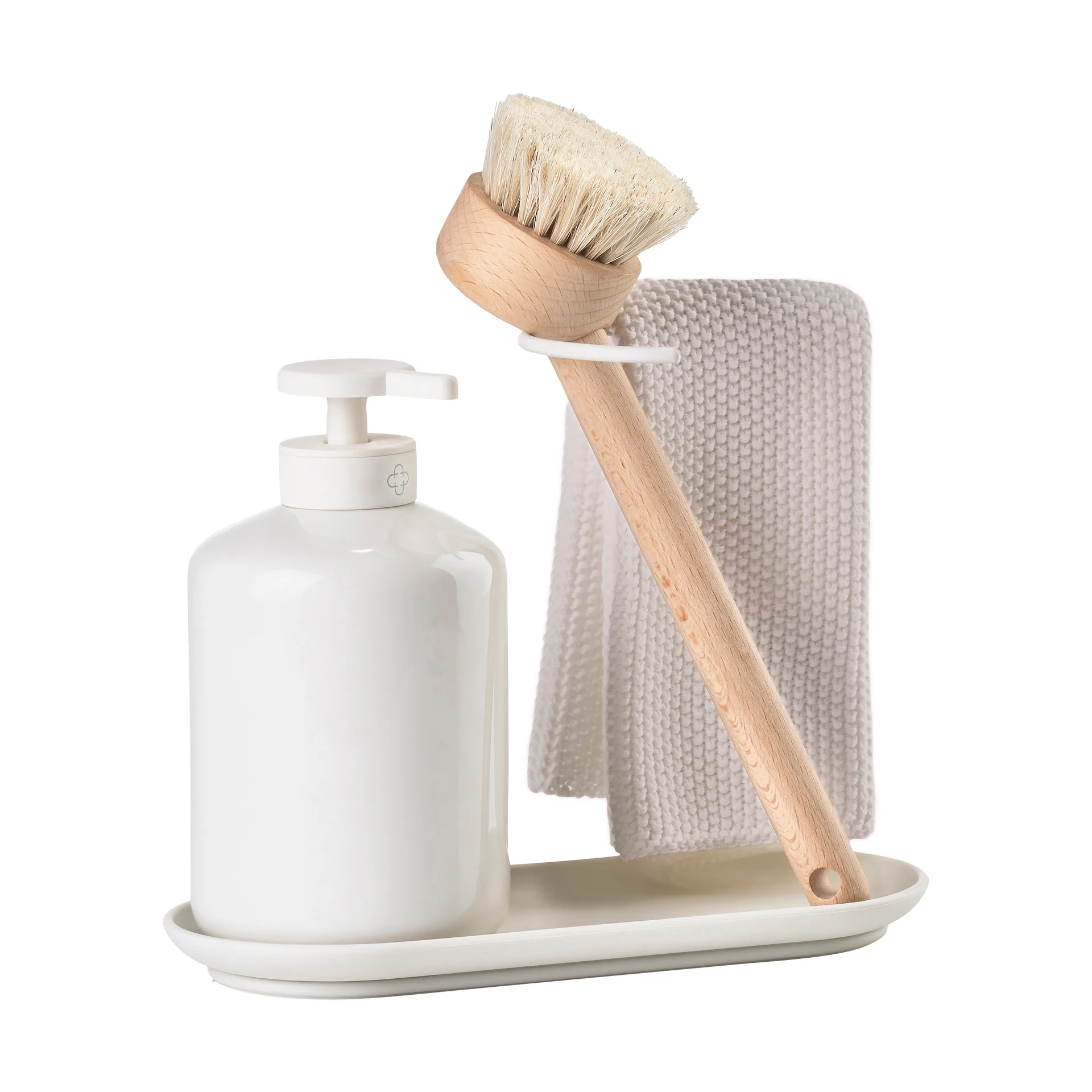 Set organizador para el fregadero Inu 4 piezas, Offwhite Zone Denmark