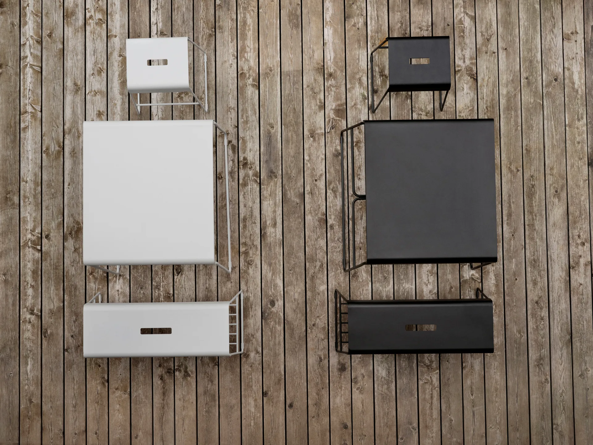 Taburete A-stool outdoor 45 cm, Soft Grey Zone Denmark