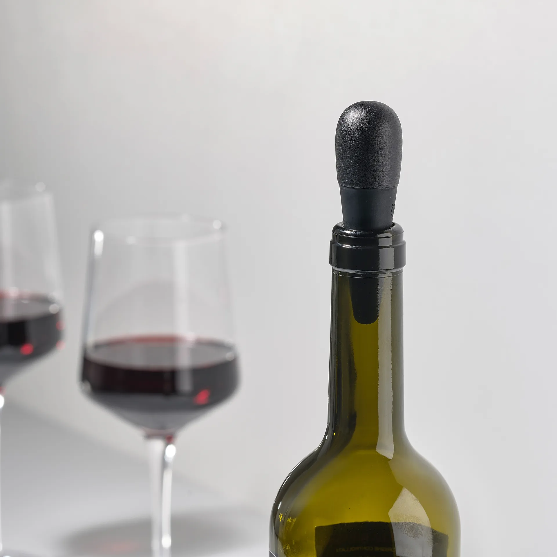 Tapón para vino Rocks 2,5x8,5 cm, Black Zone Denmark