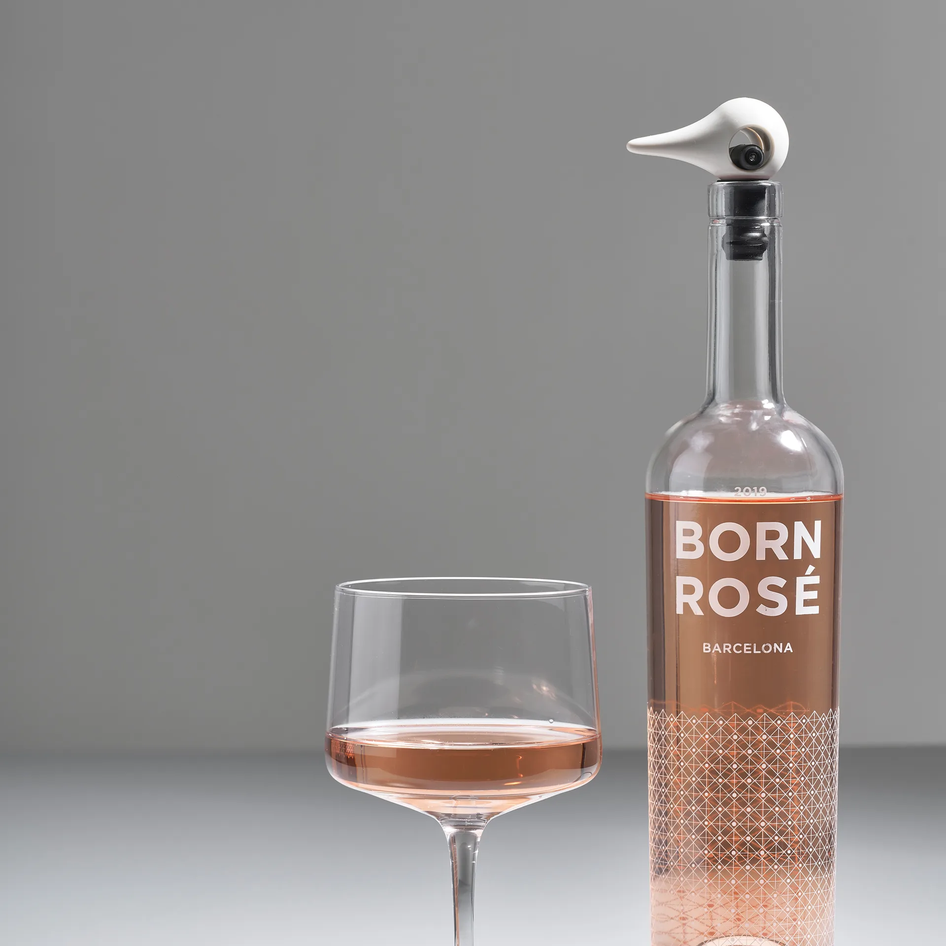 Tapón para vino Rocks 3,2x6,4 cm, Warm grey Zone Denmark