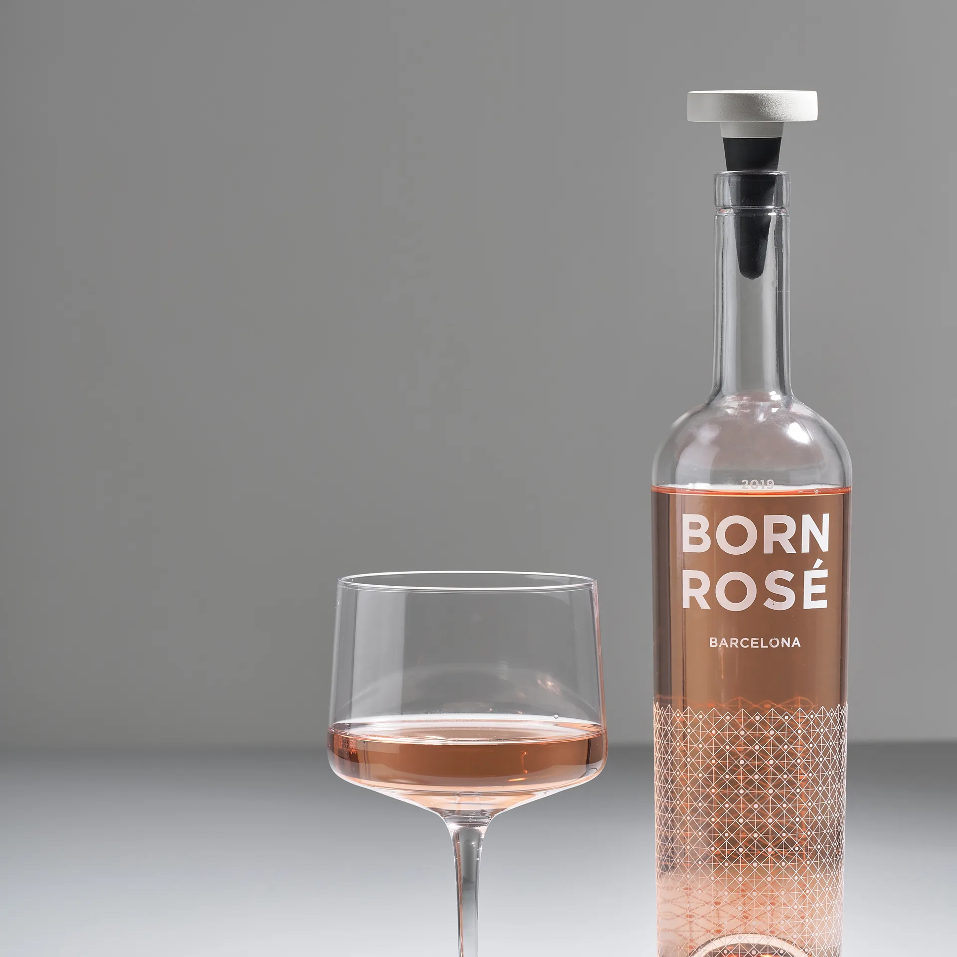 Tapón para vino Rocks 5x7 cm, Warm grey Zone Denmark