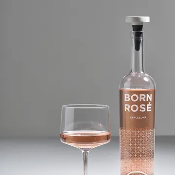 Tapón para vino Rocks 5x7 cm - Warm grey - Zone Denmark