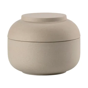 Tarro con tapa Sensu Ø10,5x7,5 cm - Taupe - Zone Denmark