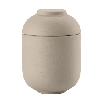 Tarro con tapa Sensu Ø6,5x9 cm - Taupe - Zone Denmark