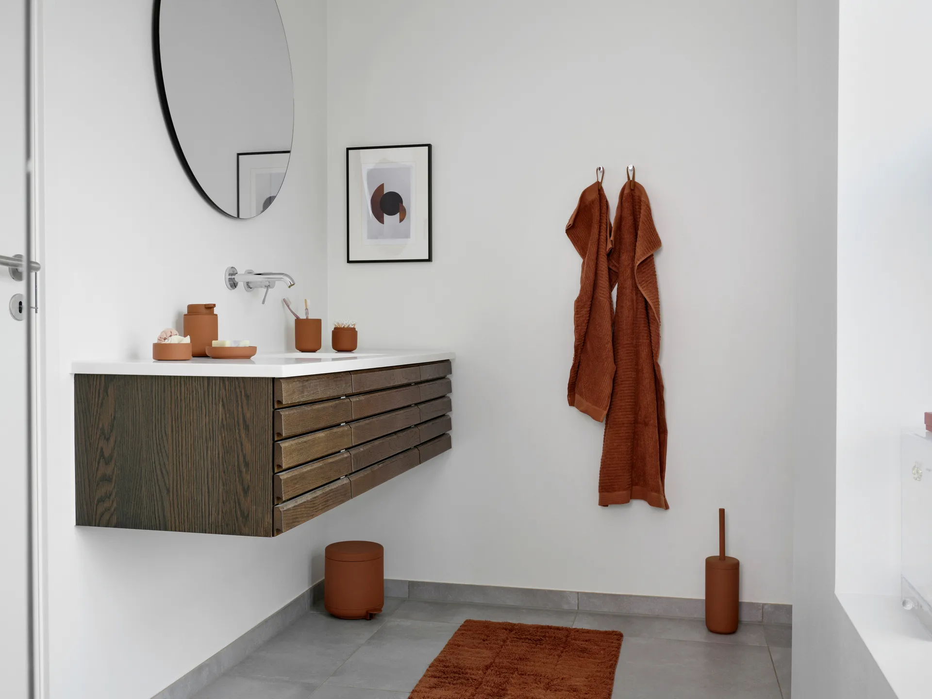 Toalla de baño Classic 70x140 cm, Terracotta Zone Denmark