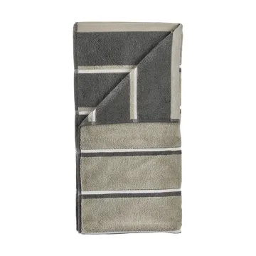 Toalla Sauna - Eucalyptus-olive green-soft grey, 70x140 cm - Zone Denmark