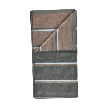 Toalla Sauna - Olive green-taupe-blue fog, 50x100 cm - Zone Denmark