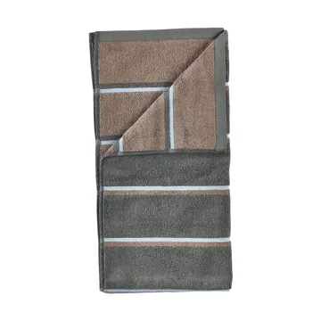 Toalla Sauna - Olive green-taupe-blue fog, 70x140 cm - Zone Denmark